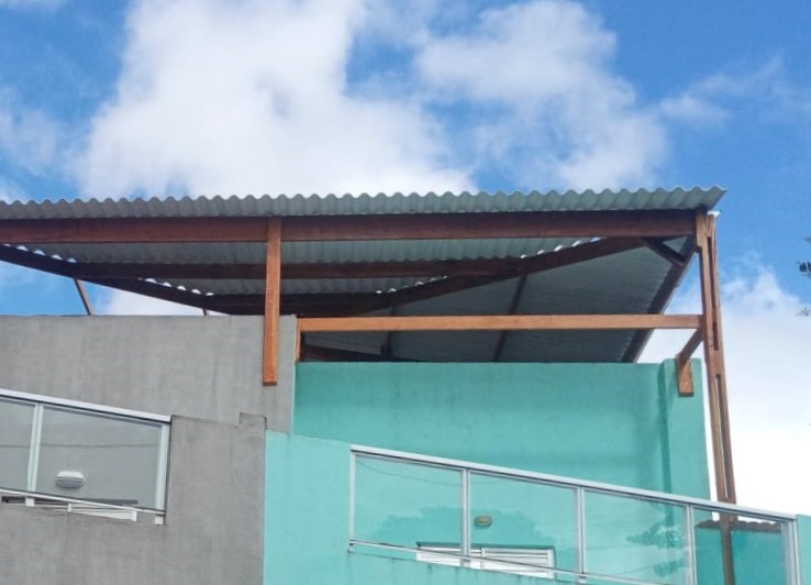 Telhado em fibrocimento para residências